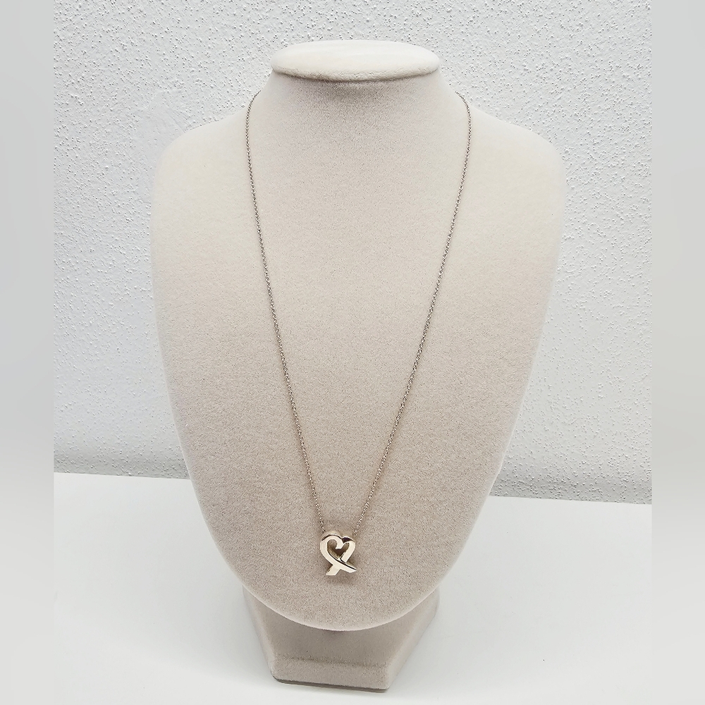 Tiffany & Co. Sterling Silver 16" Paloma Picasso "Loving Heart" With COA